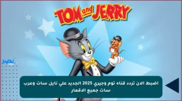 اضبط الآن تردد قناة توم وجيري 2025 الجديد على نايل سات وعرب سات جميع الأقمار